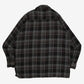 MEN'S VINTAGE 1990S WOOL STYLE CHECKED SHIRT - X-LARGE
