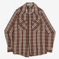 MEN'S VINTAGE 1990S CHECKED FLANNEL SHIRT - LARGE