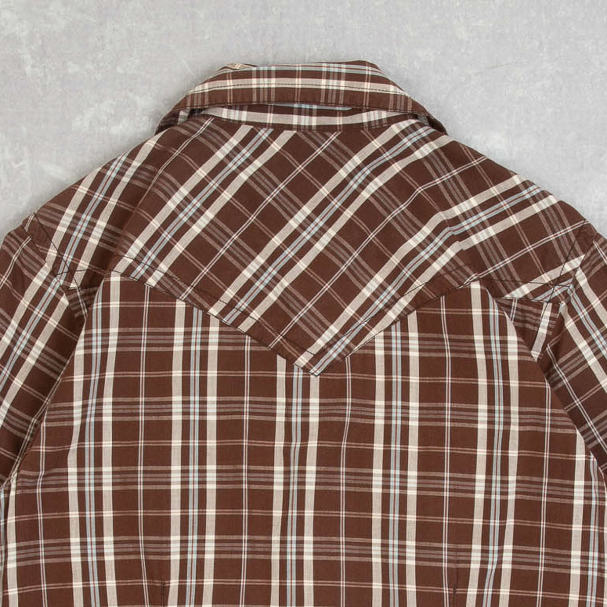 MEN'S VINTAGE 1990S CHECKED FLANNEL SHIRT - LARGE