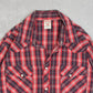 MEN'S VINTAGE TRUE RELIGION CHECKED WESTERN SHIRT - XX-LARGE
