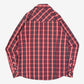 MEN'S VINTAGE TRUE RELIGION CHECKED WESTERN SHIRT - XX-LARGE
