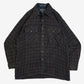 MEN'S VINTAGE CHECKED WOOL STYLE SHIRT - LARGE