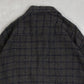 MEN'S VINTAGE CHECKED WOOL STYLE SHIRT - LARGE