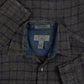 MEN'S VINTAGE CHECKED WOOL STYLE SHIRT - LARGE