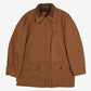 MEN'S VINTAGE 1980S FULL ZIP COLLARED JACKET - LARGE