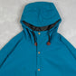 MEN'S VINTAGE 1980S GORETEX HOODED FULL ZIP JACKET - X-LARGE
