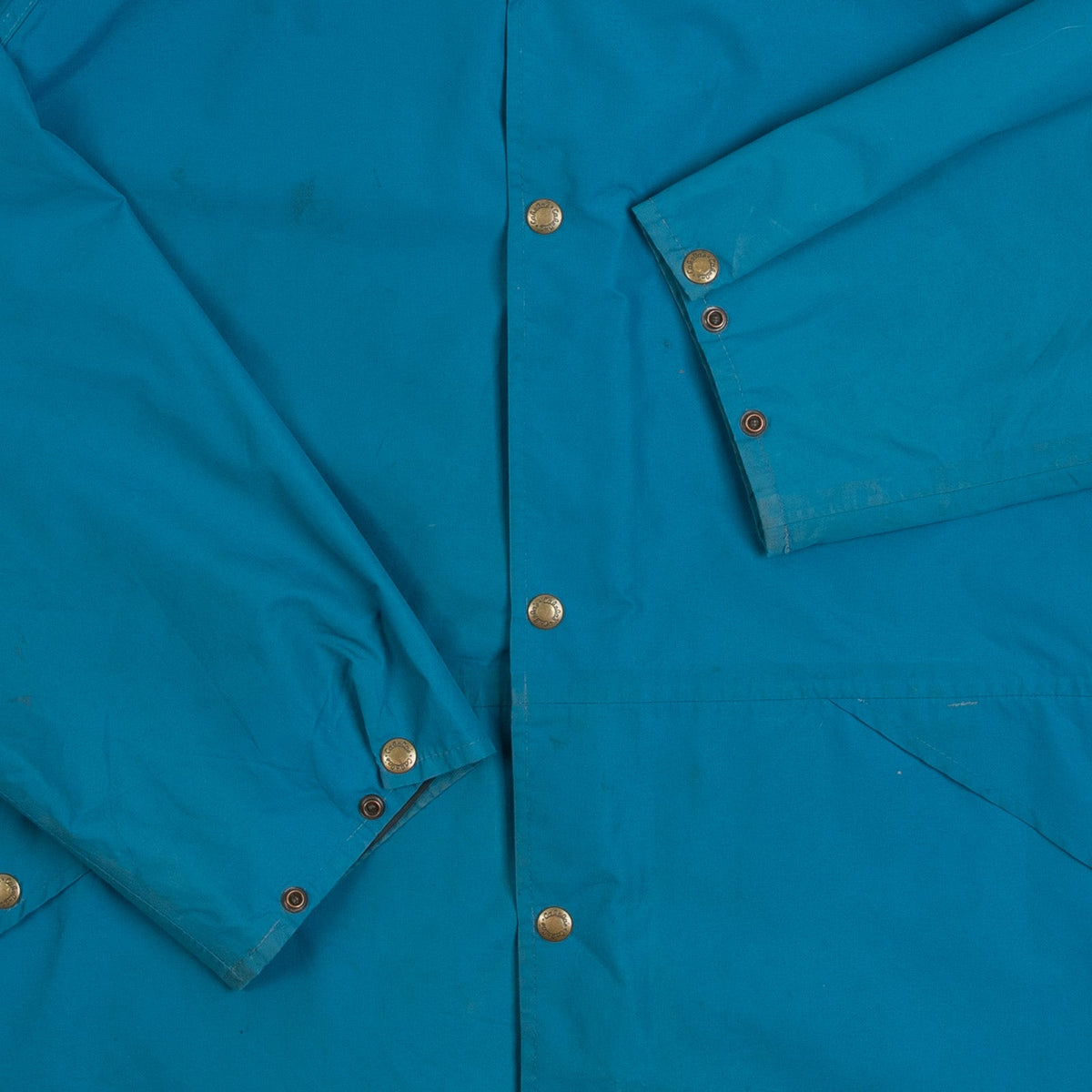 MEN'S VINTAGE 1980S GORETEX HOODED FULL ZIP JACKET - X-LARGE