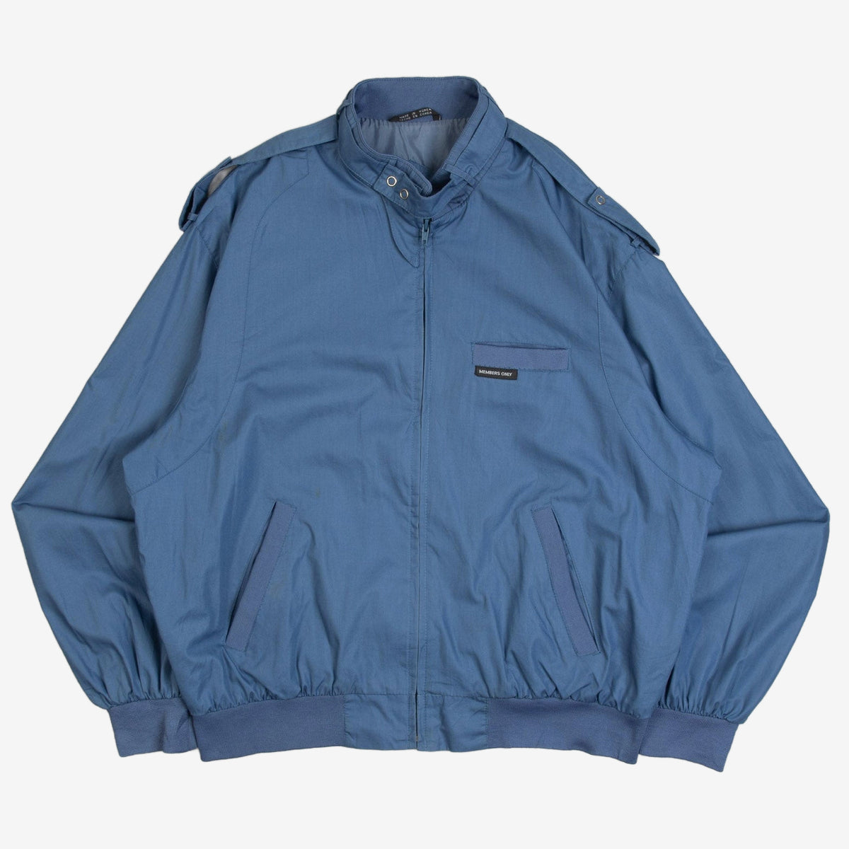 MEN'S VINTAGE 1980S UTILITY BOMBER JACKET - LARGE