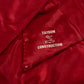 MEN'S VINTAGE 1990S TAYSOM CONSTRUCTION SATIN VARSITY JACKET - X-LARGE