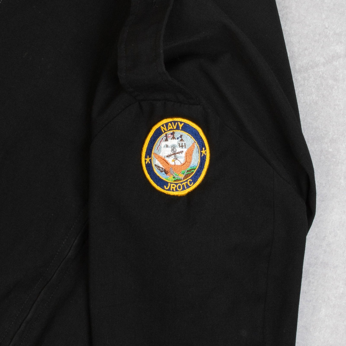 MEN'S VINTAGE 1980S NAVY WORKWEAR BOMBER JACKET - MEDIUM