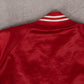 MEN'S VINTAGE 1990S TAYSOM CONSTRUCTION SATIN VARSITY JACKET - X-LARGE