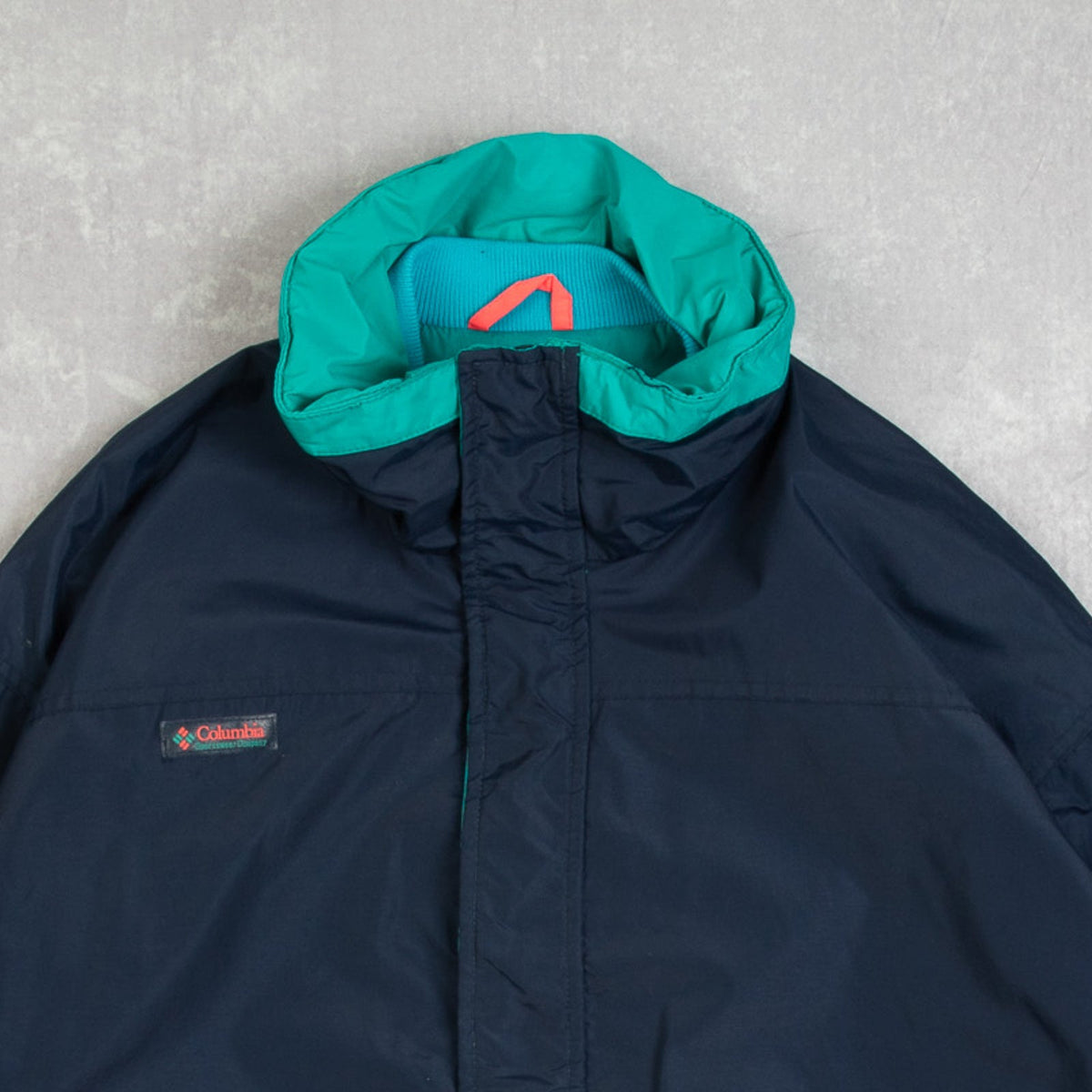 MEN'S VINTAGE 1990S COLUMBIA FULL ZIP JACKET - MEDIUM
