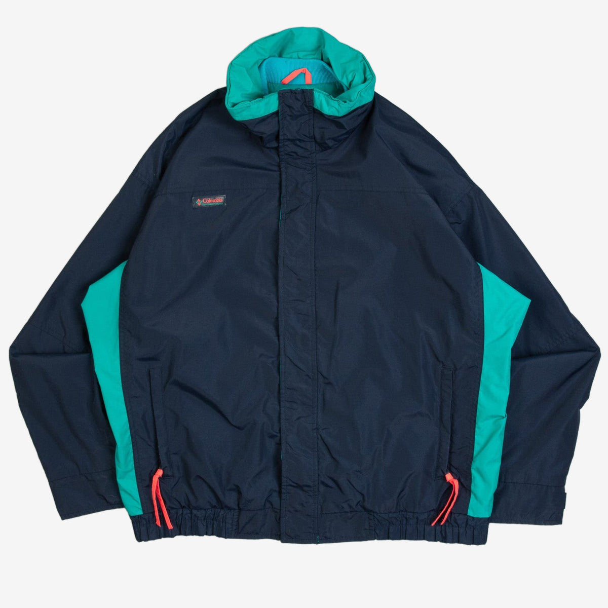 MEN'S VINTAGE 1990S COLUMBIA FULL ZIP JACKET - MEDIUM