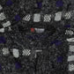 MEN'S VINTAGE 1980S PATTERNED KNITTED JUMPER - LARGE