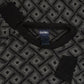 MEN'S VINTAGE 1990S PATTERNED KNITTED JUMPER - X-LARGE