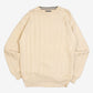 MEN'S VINTAGE 1990S STRUCTURED KNITTED JUMPER - LARGE