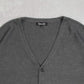 MEN'S VINTAGE 1990S KNITTED CARDIGAN - X-LARGE