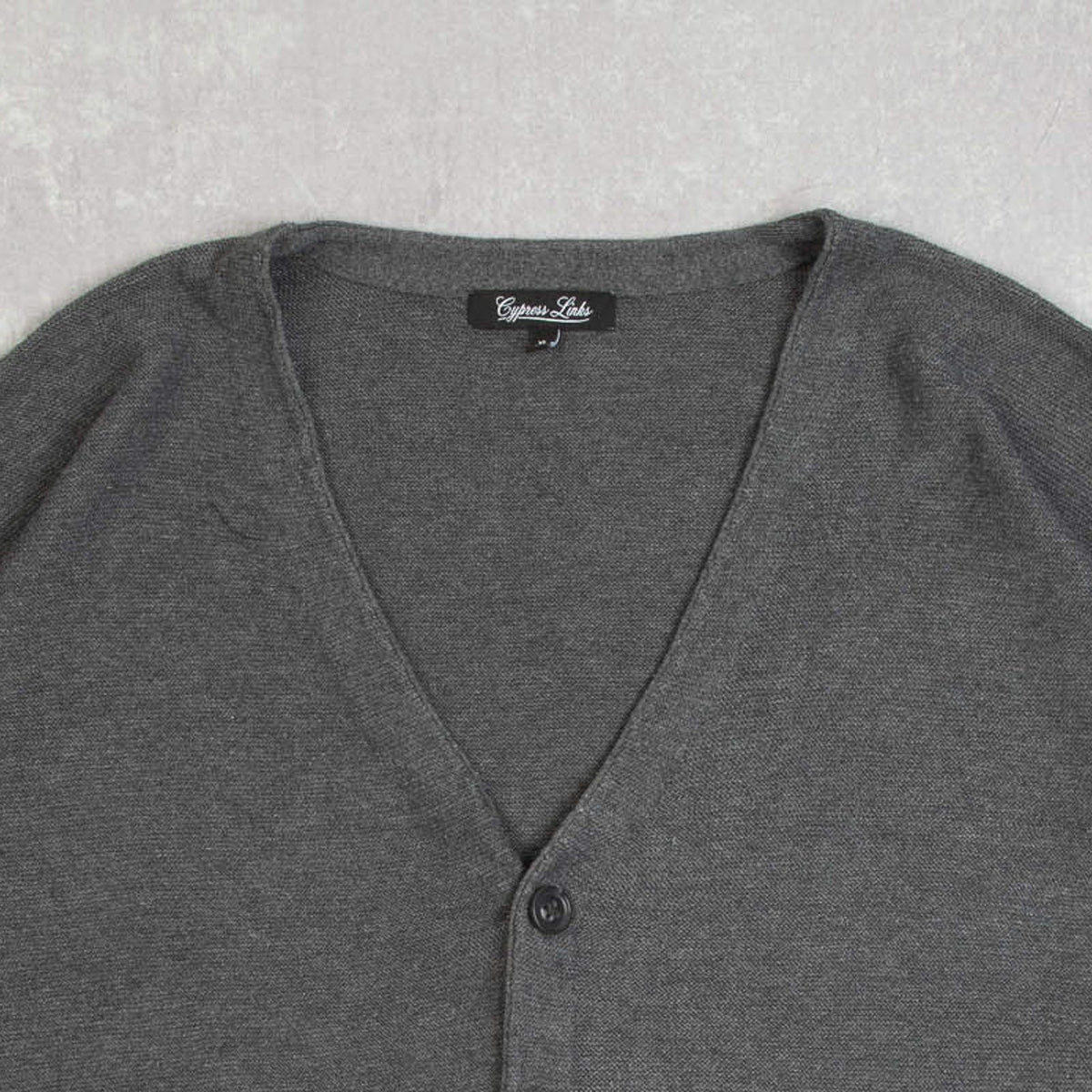 MEN'S VINTAGE 1990S KNITTED CARDIGAN - X-LARGE