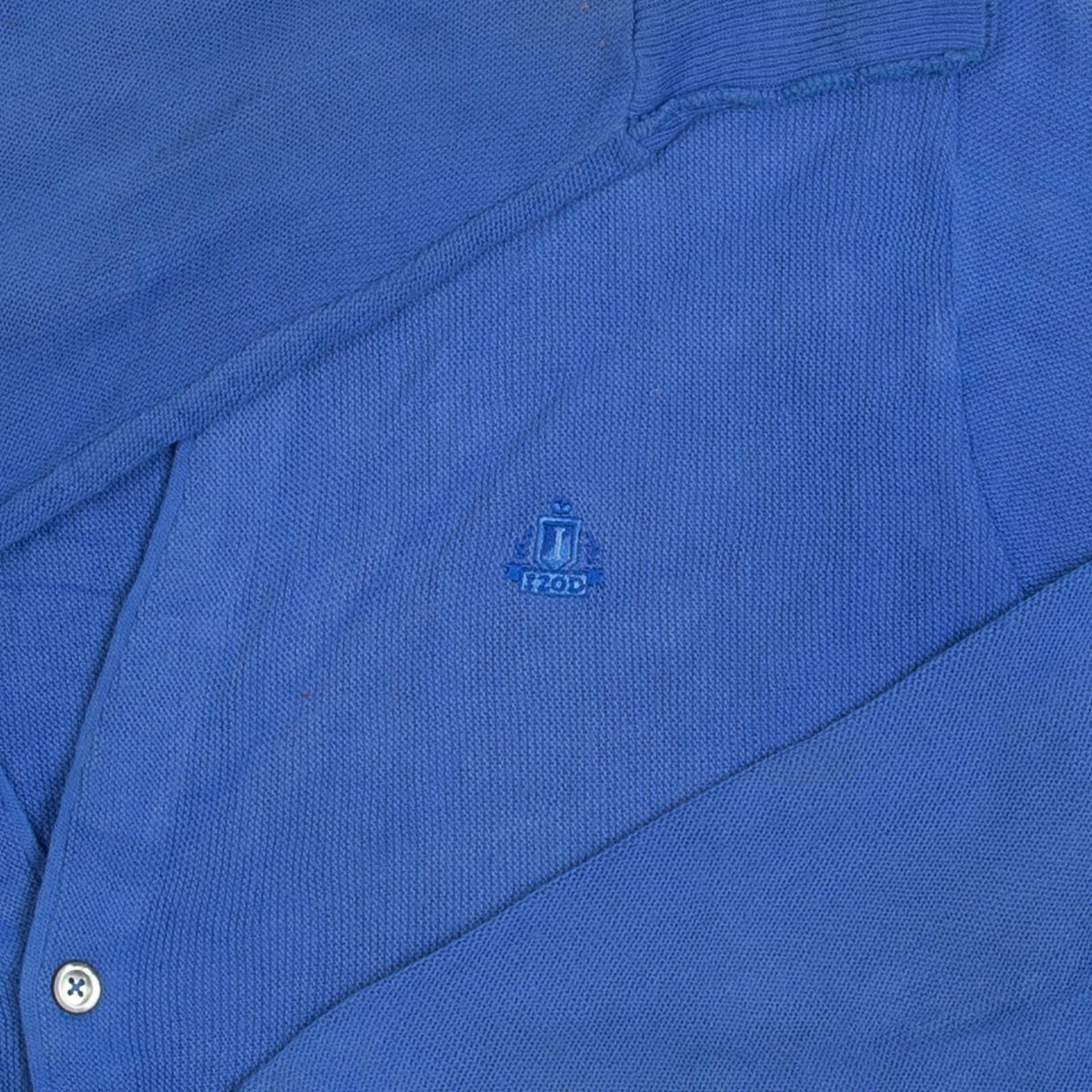 MEN'S VINTAGE 1990S IZOD KNITTED CARDIGAN - LARGE