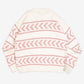 MEN'S VINTAGE 1990S STRUCTURED PATTERNED KNITTED JUMPER - LARGE