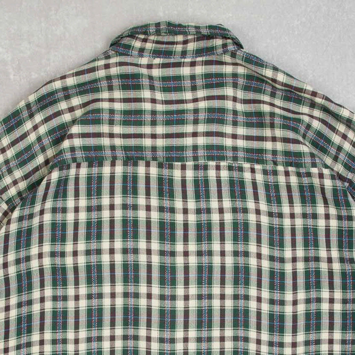 MEN'S VINTAGE 1990S CHECKED FLANNEL SHIRT - LARGE
