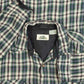 MEN'S VINTAGE 1990S CHECKED FLANNEL SHIRT - LARGE