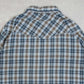 MEN'S VINTAGE 1990S CHECKED WESTERN SHIRT - X-LARGE