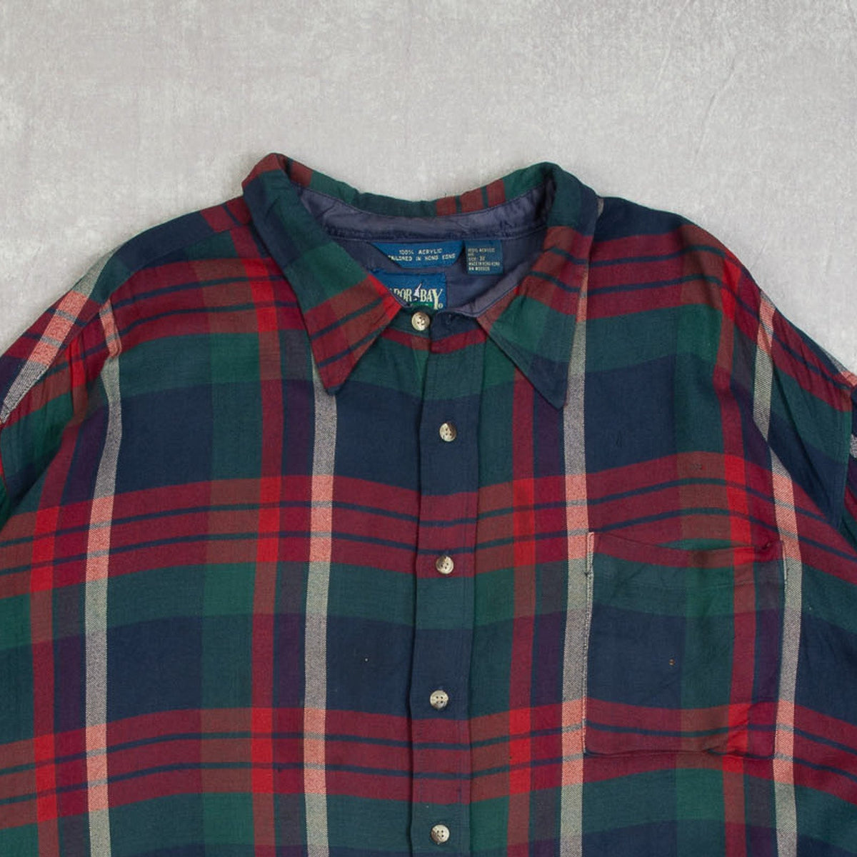 MEN'S VINTAGE 1990S CHECKED SHIRT - XXX-LARGE