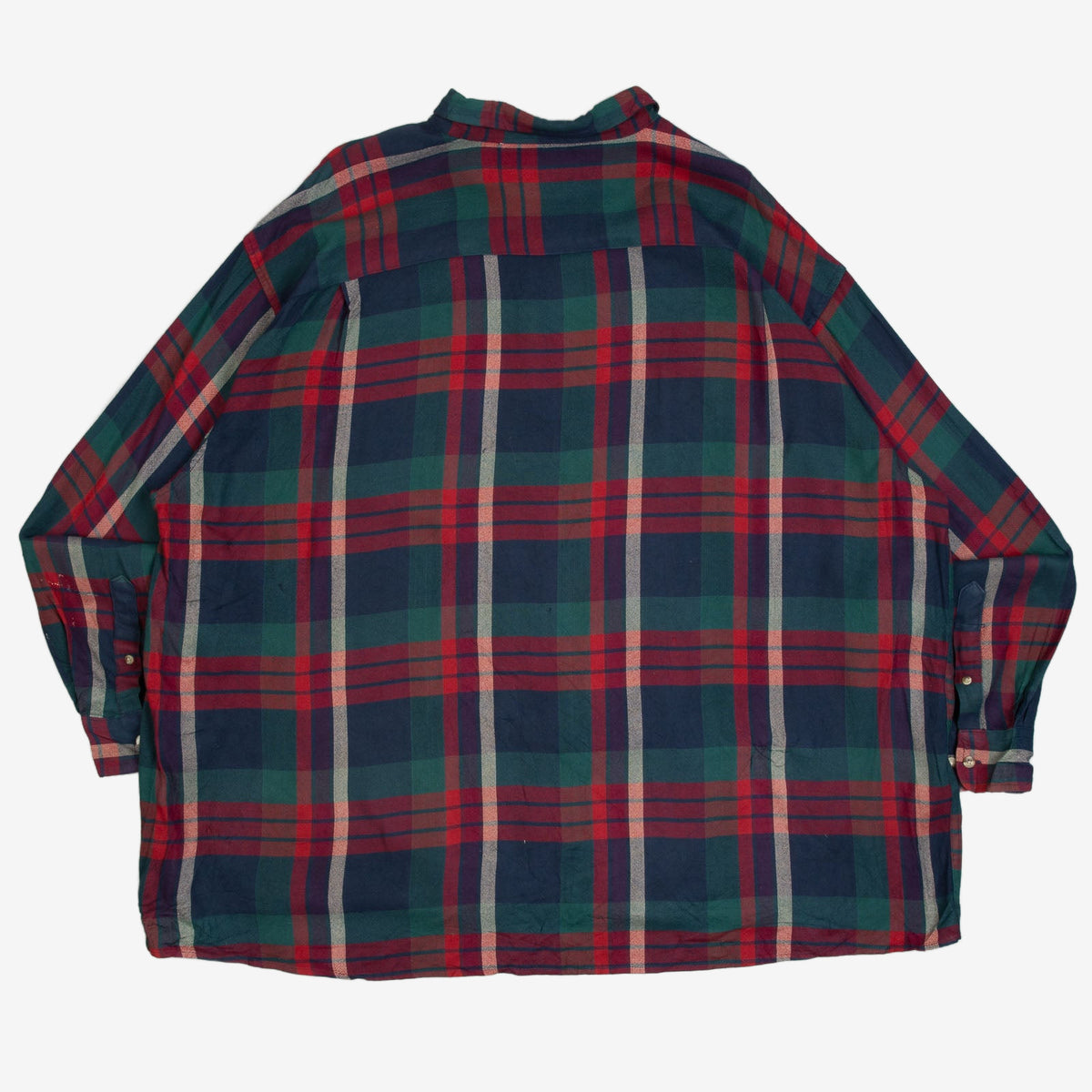 MEN'S VINTAGE 1990S CHECKED SHIRT - XXX-LARGE
