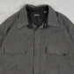 MEN'S VINTAGE 1990S WOOL STYLE SHIRT - LARGE