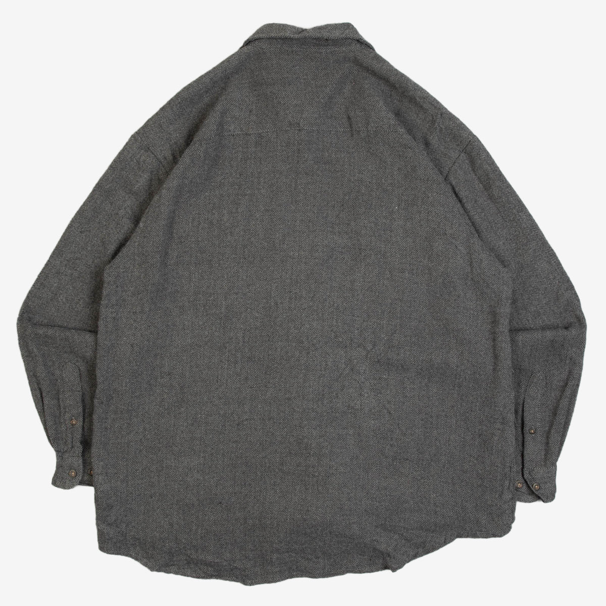 MEN'S VINTAGE 1990S WOOL STYLE SHIRT - LARGE