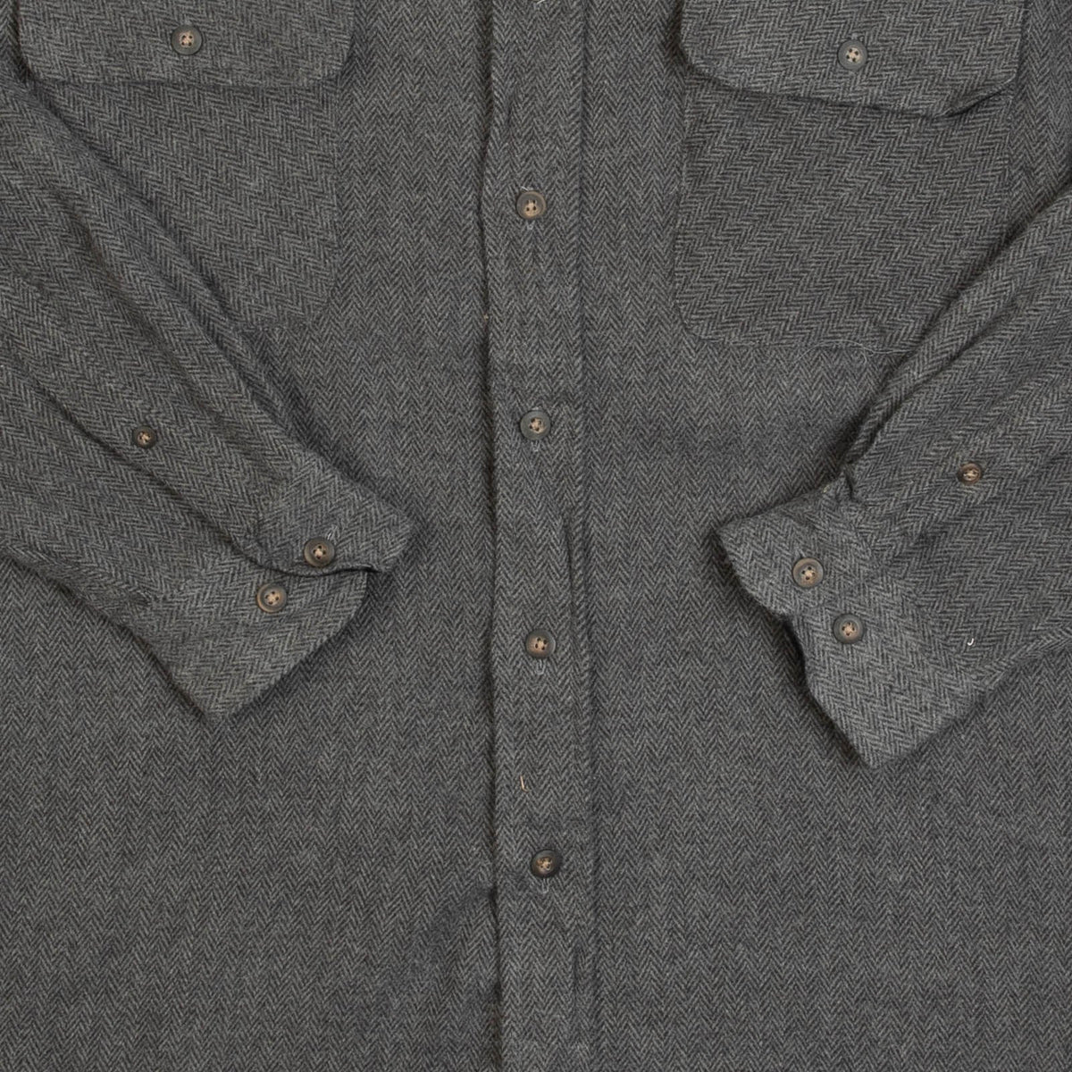 MEN'S VINTAGE 1990S WOOL STYLE SHIRT - LARGE