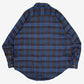 MEN'S VINTAGE 1990S CHECKED WOOL STYLE FLANNEL SHIRT - X-LARGE
