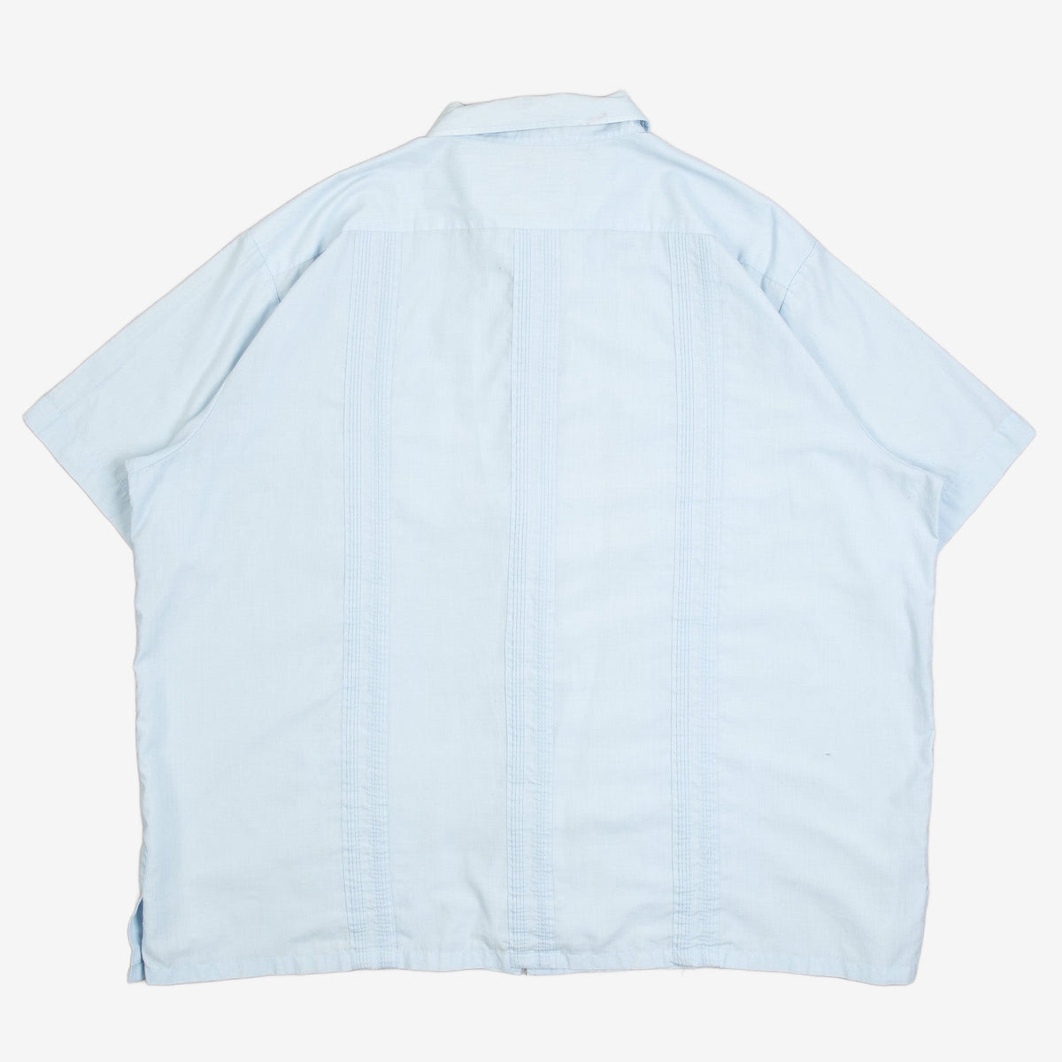 MEN'S VINTAGE 1990S CUBAN GUAYABERA SHIRT - XX-LARGE