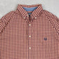 MEN'S VINTAGE CHAPS CHECKED SHIRT - LARGE