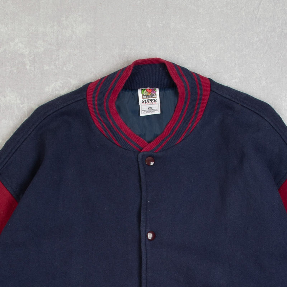 MEN'S VINTAGE 1990S VARSITY JACKET - X-LARGE