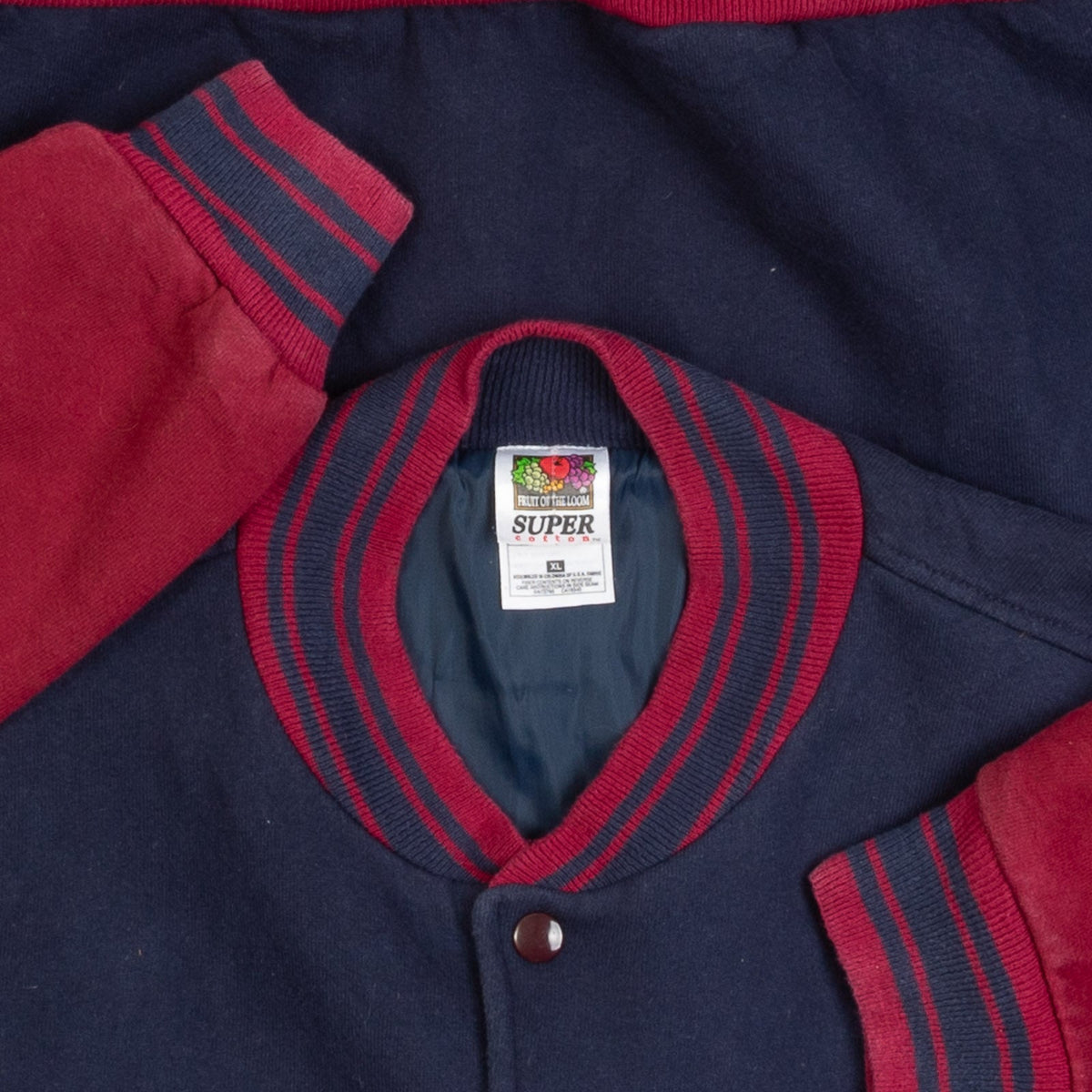 MEN'S VINTAGE 1990S VARSITY JACKET - X-LARGE
