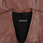 WOMEN'S VINTAGE 1990S LEATHER VEST JACKET - LARGE
