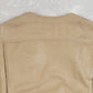 MEN'S VINTAGE 1990S LEATHER VEST JACKET - MEDIUM