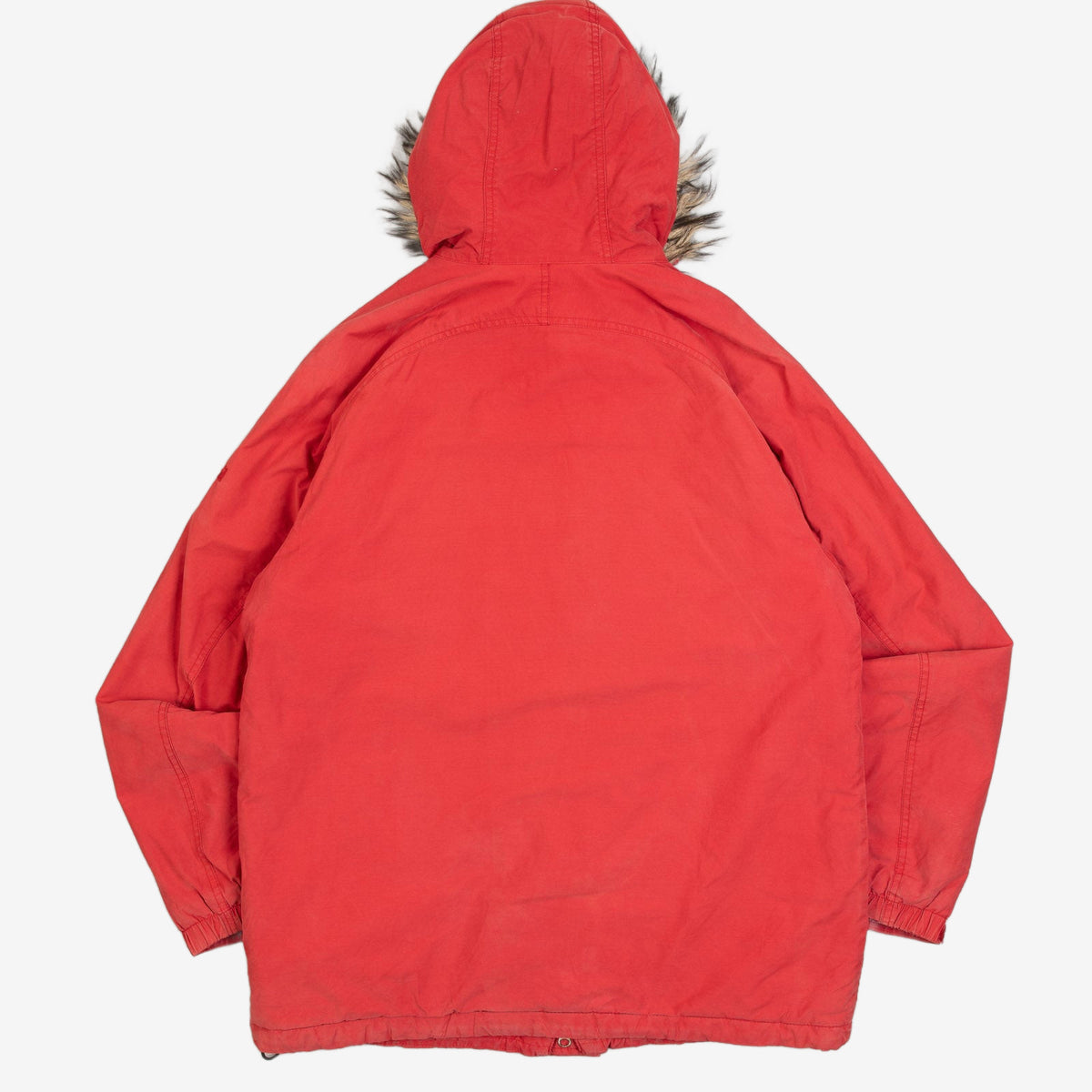 MEN'S VINTAGE 1990S TIMBERLAND HOODED PARKA JACKET - MEDIUM