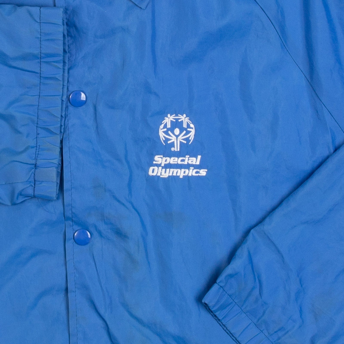 MEN'S VINTAGE 1990S SPECIAL OLYMPICS COACH JACKET - X-LARGE