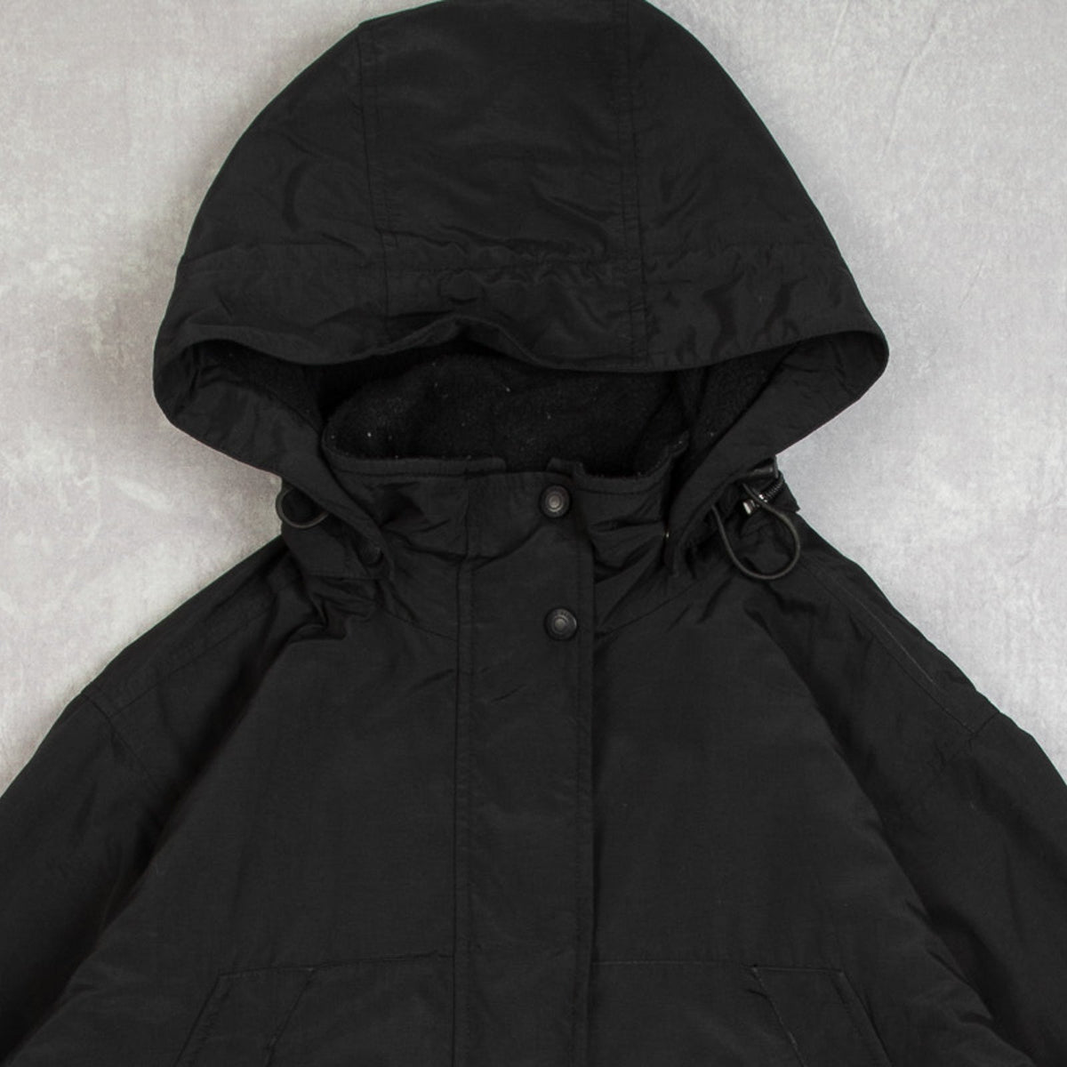 WOMEN'S VINTAGE 1990S EDDIE BAUER HOODED PARKA JACKET - SMALL