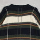 MEN'S VINTAGE 1990S CHECKED KNITTED JUMPER - MEDIUM