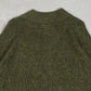 MEN'S VINTAGE 1990S QUARTER ZIP KNITTED JUMPER - LARGE
