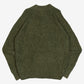 MEN'S VINTAGE 1990S QUARTER ZIP KNITTED JUMPER - LARGE
