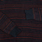 WOMEN'S VINTAGE 1990S STRIPED KNITTED JUMPER - LARGE
