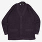 WOMEN'S VINTAGE 1990S ALPACA WOOL KNITTED CARDIGAN - MEDIUM
