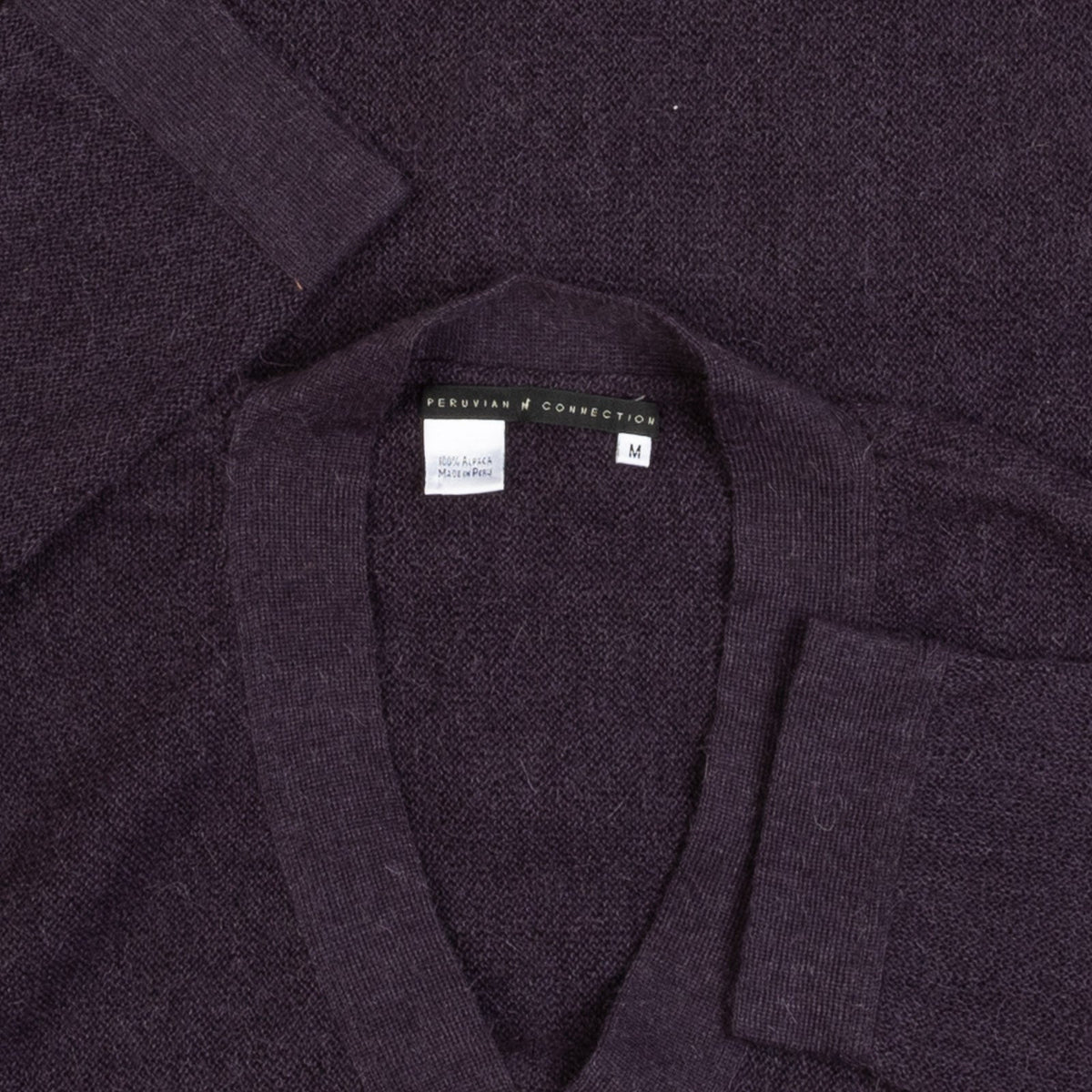 WOMEN'S VINTAGE 1990S ALPACA WOOL KNITTED CARDIGAN - MEDIUM