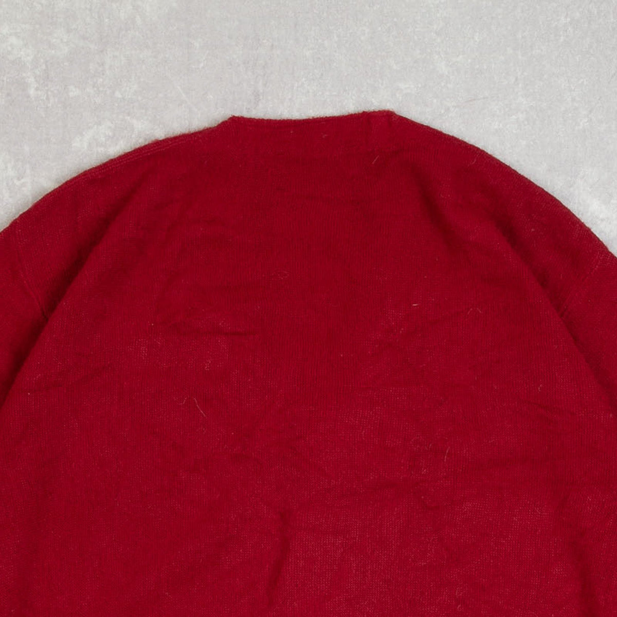 MEN'S VINTAGE 1980S IZOD KNITTED CARDIGAN - LARGE