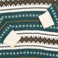 MEN'S VINTAGE 1980S PATTERNED STRIPED KNITTED JUMPER - MEDIUM